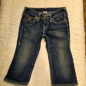 True Religion Bermuda Jean Shorts - 26